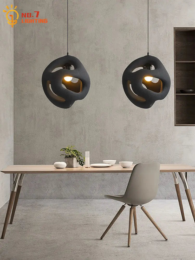 Κρεμαστό φως ιαπωνικής wabi-sabi