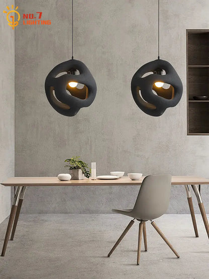 Κρεμαστό φως ιαπωνικής wabi-sabi