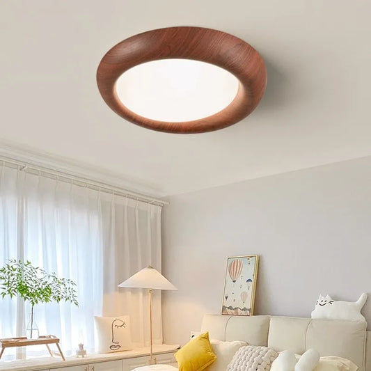 Φωτιστικό οροφής LED από ακρυλικό ξύλο Nordic Blue Resistant