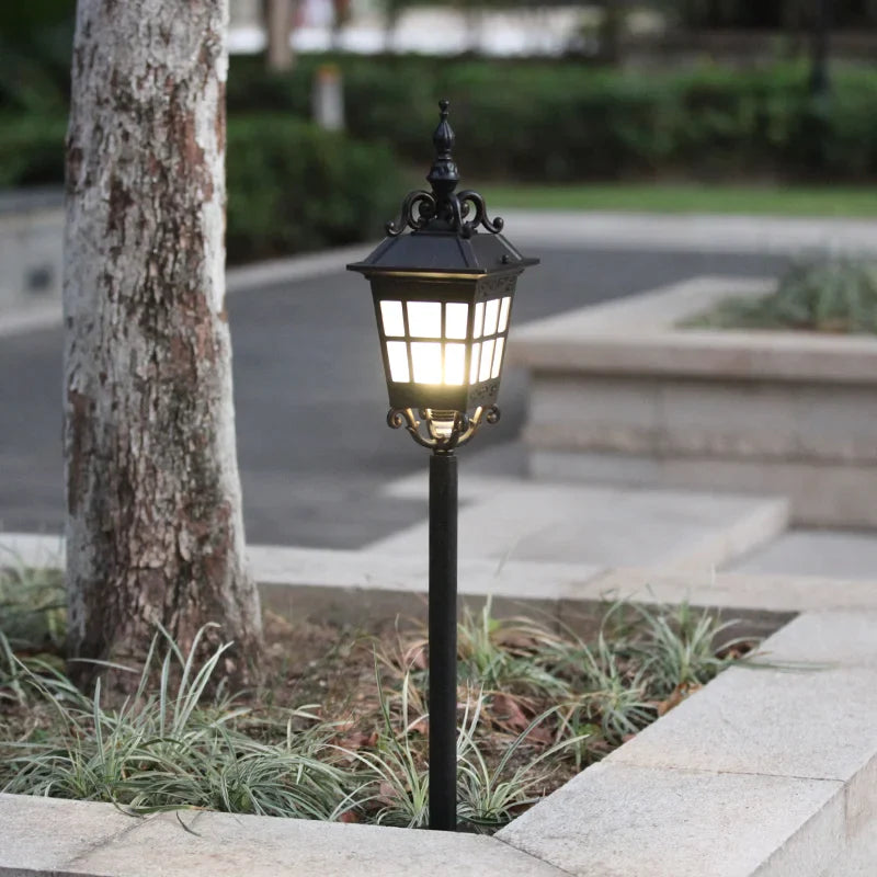 Φωτιστικό γκαζόν εξωτερικού χώρου Αλουμίνιο Βεράντα Κήπος Αδιάβροχο Ρυθμιζόμενο Διακόσμηση Πάρκου Αυλή Τοπίο γκαζόν IP54 Φώτα Φωτιστικό γκαζόν