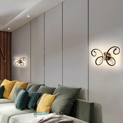 Φωτιστικό τοίχου LED Nordic Butterfly