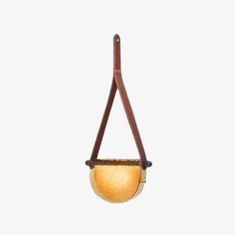 Κρεμαστό φωτιστικό LED Vintage με δύο χρωματιστά ημικύκλια