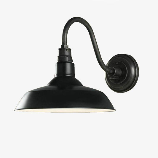Ρουστίκ vintage LED φωτιστικό εξωτερικού χώρου (μαύρο ή καφέ)
