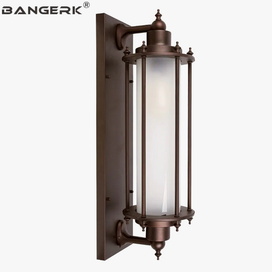 Εξωτερικό Φωτιστικό Τοίχου Αλουμίνιο Σκουριά Αδιάβροχο Μπαλκόνι Κήπου Διακόσμηση διαδρόμου