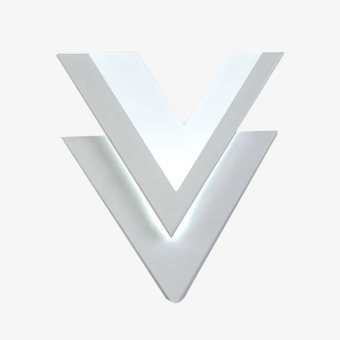 Φωτιστικό τοίχου LED σε σχήμα V