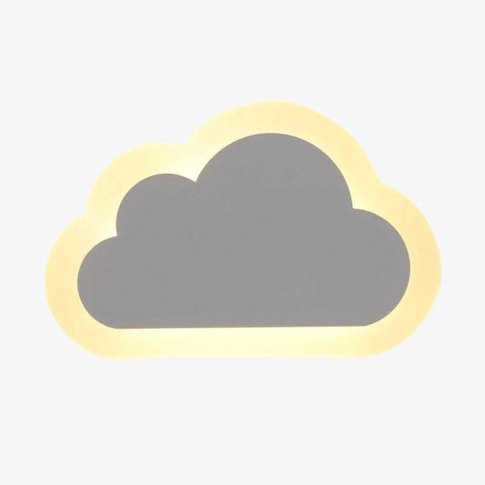 Παιδικό φωτιστικό τοίχου LED σε σχήμα σύννεφου