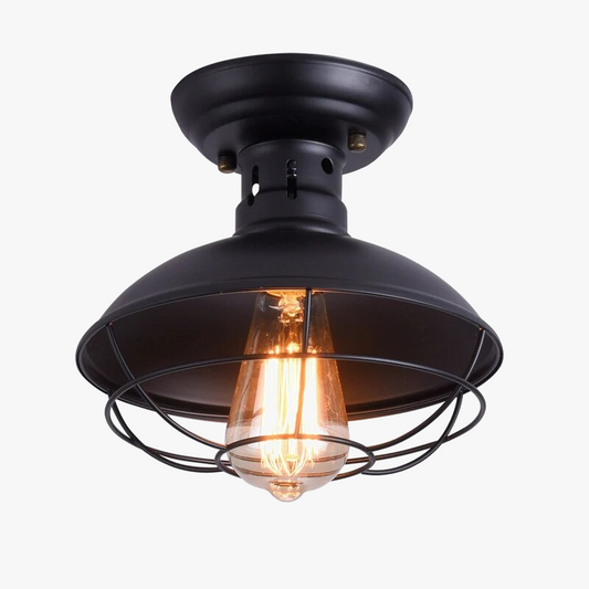 American Retro Industrial Vintage Επιτοίχιο Φωτιστικό