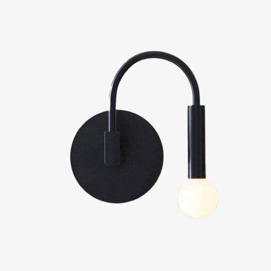 Μοντέρνο φως τοίχου LED με λάμπα που πέφτει