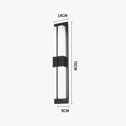 Φωτιστικό τοίχου εξωτερικού χώρου Led IP65 αδιάβροχο