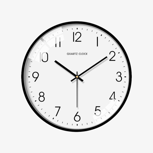 Στρογγυλό μεταλλικό ρολόι τοίχου σε στυλ Reloj