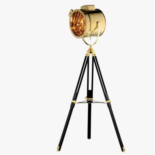 American Industrial Retro Vintage Led Φωτιστικό δαπέδου με τρίποδο