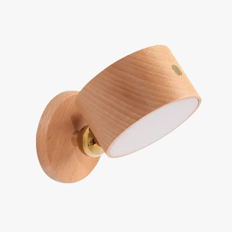 Ξύλινο led φωτιστικό τοίχου αερόπλοιου