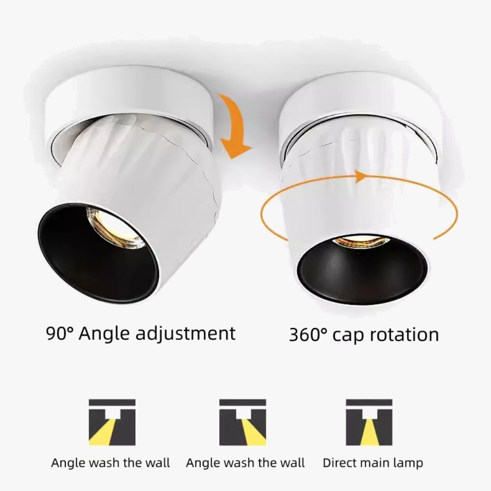 Στρογγυλεμένα στίγματα LED Downlight