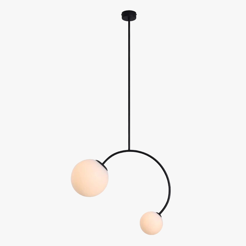 πολυέλαιος γ σχήμα διακόσμηση φωτισμός led