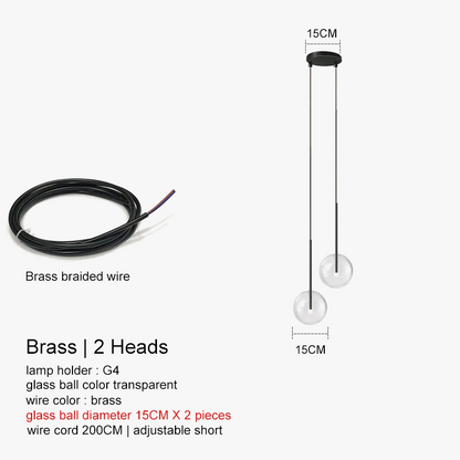 πολυτελές led πολυέλαιος μαύρη μπάλα γυαλί εσωτερική διακόσμηση χωλ τραπεζαρία εστιατορίου