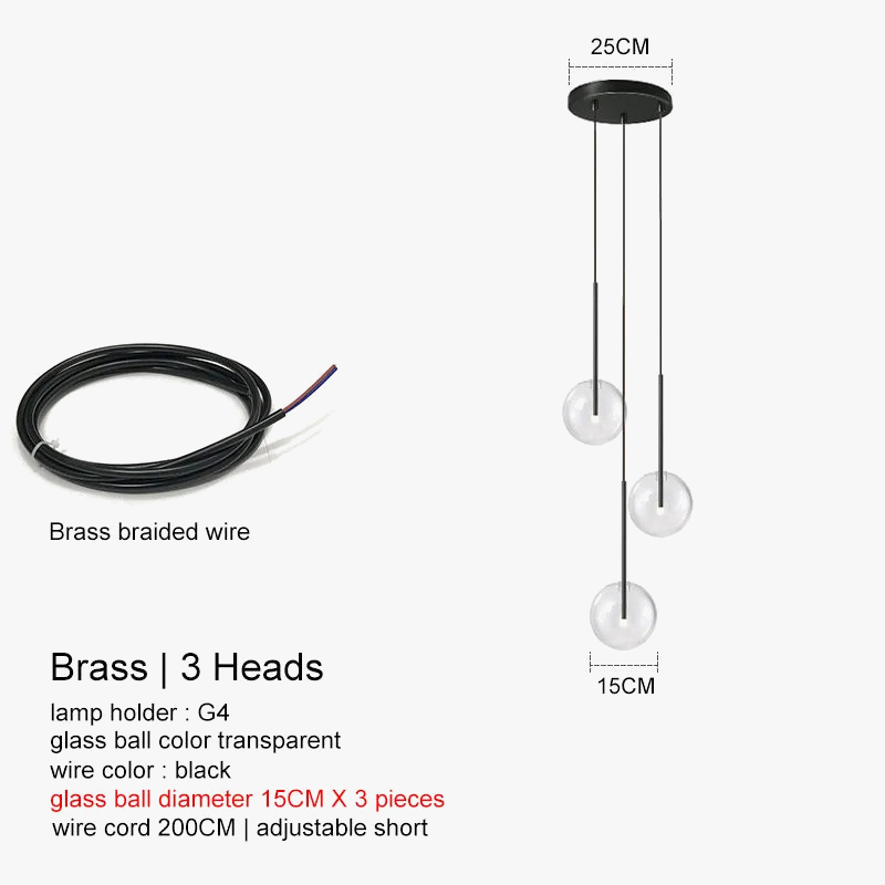 πολυτελές led πολυέλαιος μαύρη μπάλα γυαλί εσωτερική διακόσμηση χωλ τραπεζαρία εστιατορίου