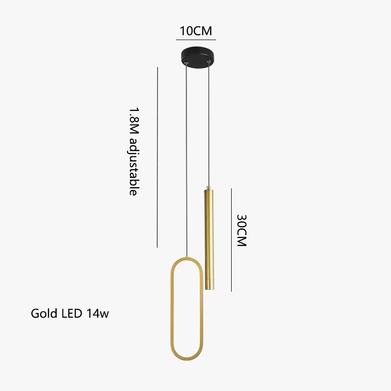 Σκανδιναβικός μινιμαλιστικός πολυέλαιος led σπίτι