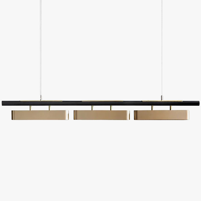 Μοντέρνο μινιμαλιστικό εστιατόριο Long Chandelier