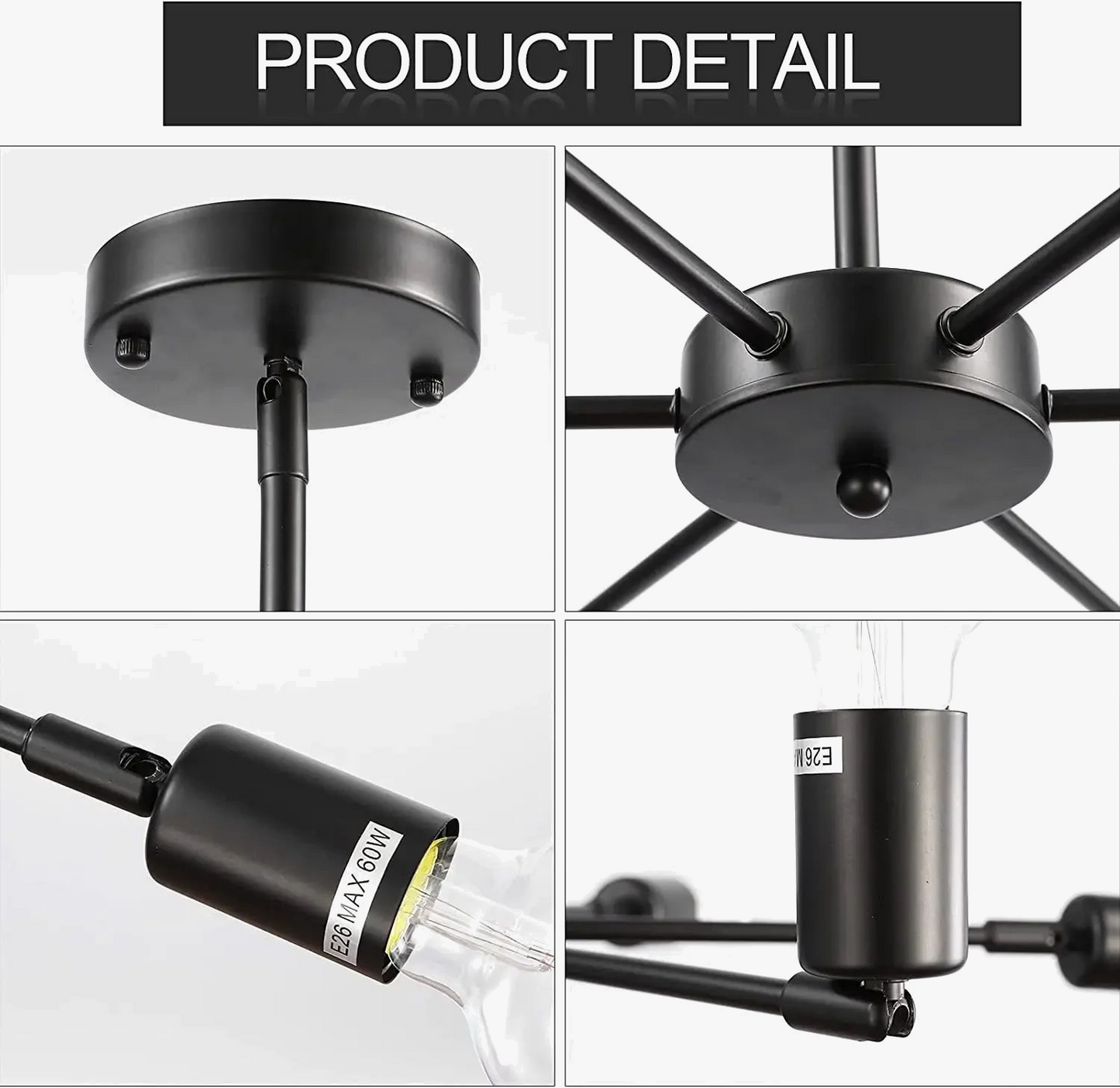 Μοντέρνο Φωτιστικό Οροφής Πολυέλαιος Σπίτι