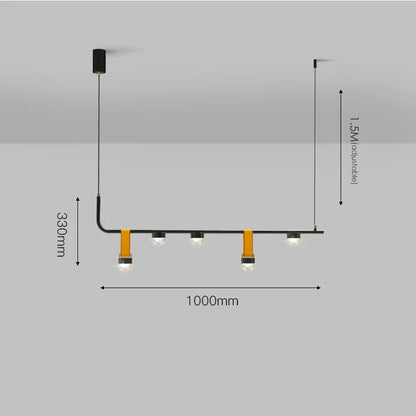 Σκανδιναβικός πολυέλαιος για τραπεζαρία