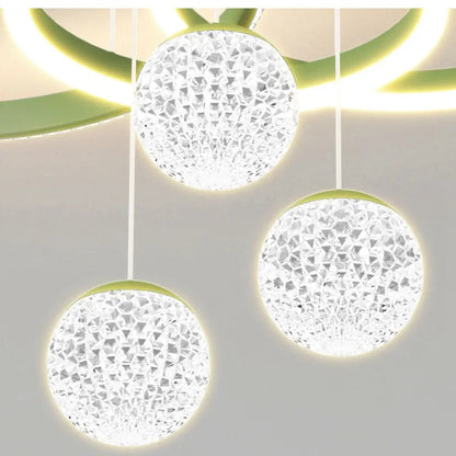 Φωτιστικό οροφής LED Qingshe Modern Smart Crystal