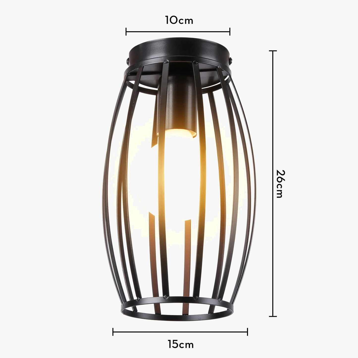 Φωτιστικό οροφής σοφίτα ρετρό βιομηχανική μοντέρνα διακόσμηση εσωτερικού χώρου καφέ μπαρ στο σπίτι