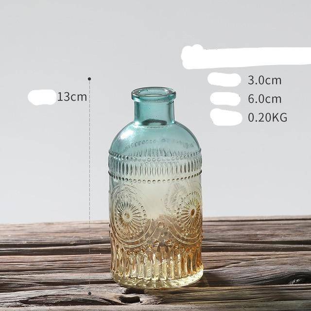 Διακοσμητικό γυάλινο βάζο σκανδιναβικού στυλ