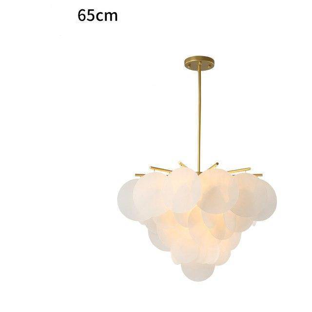 Σχεδιαστής πολυέλαιος με χρυσά κλαδιά και γυάλινες μπάλες Vertigo