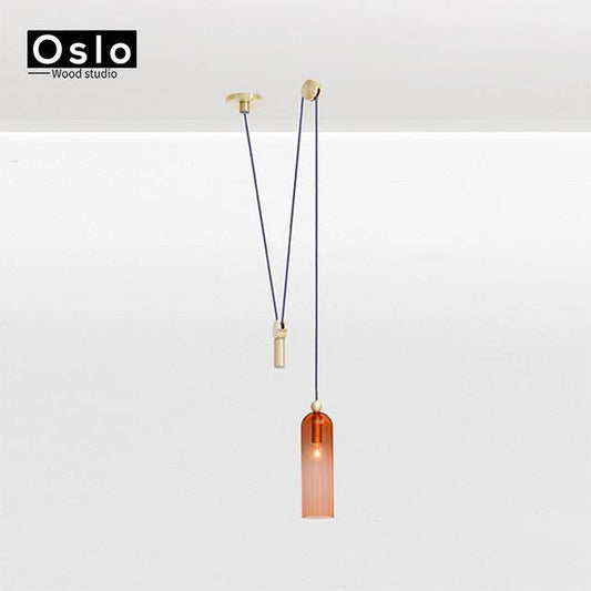 Ανάρτηση σε ξύλο και μέταλλο με μακρύ σύρμα Oslo
