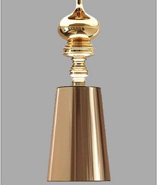 Ρετρό χρώμιο κρεμαστό φως Μόδα