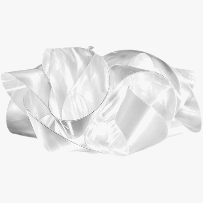 Κρεμαστό φως Italian Slamp Fabula λευκό λουλούδι