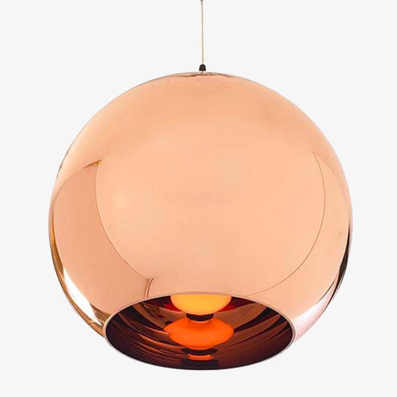 Φωτιστικό κρεμαστό vintage σχέδιο μπάλας χρωμίου