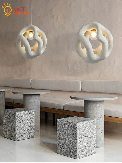 Κρεμαστό φως ιαπωνικής wabi-sabi