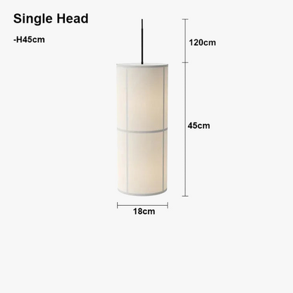 Κρεμαστό φως ιαπωνικής Wabi-sabi