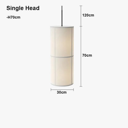 Κρεμαστό φως ιαπωνικής Wabi-sabi