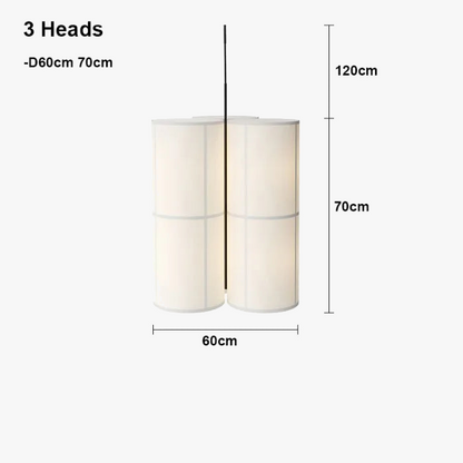 Κρεμαστό φως ιαπωνικής Wabi-sabi