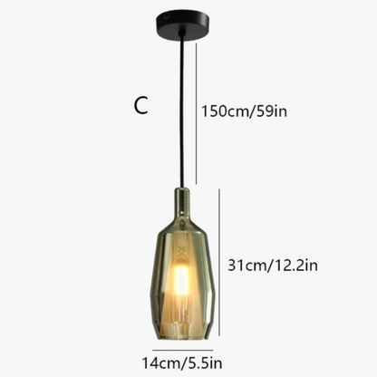 Simple Nordic Pendant Lamp Bar Restaurant