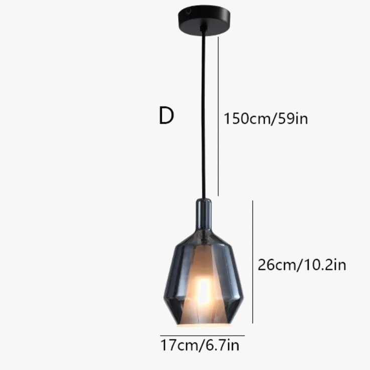 Simple Nordic Pendant Lamp Bar Restaurant